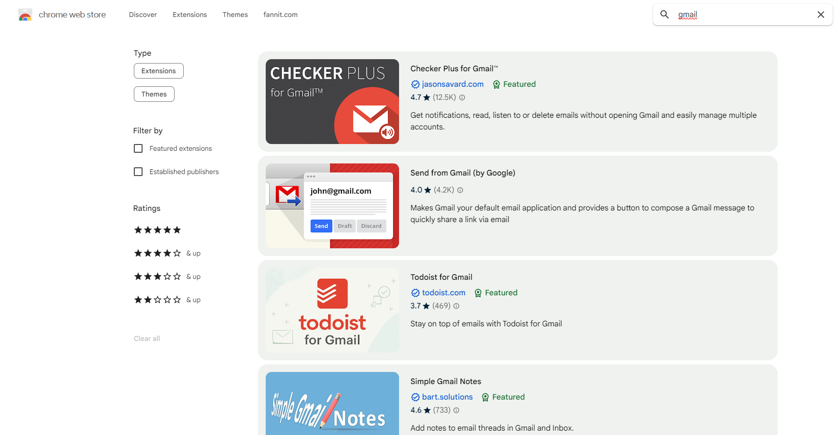 Gmail Extensions