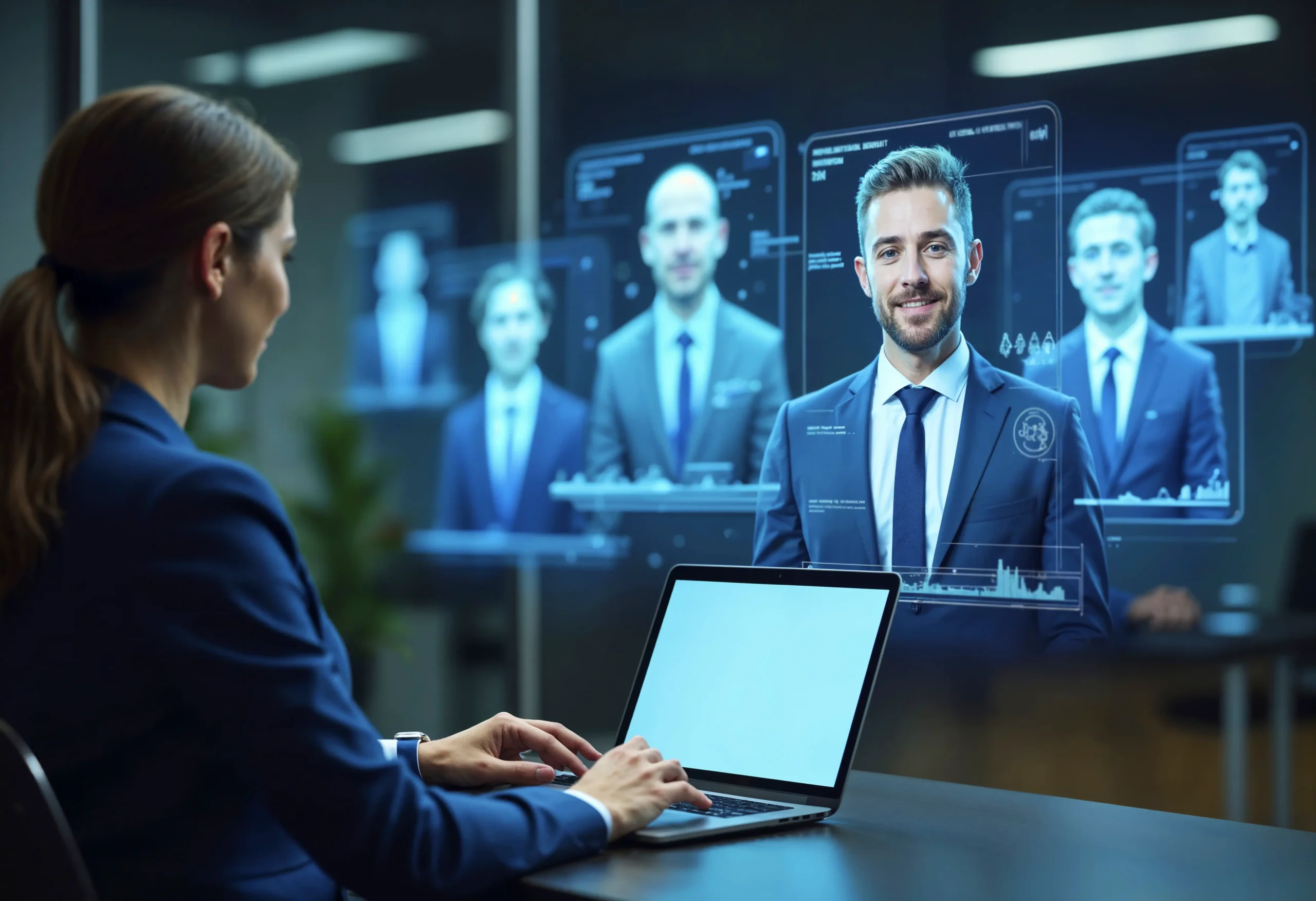 what is a virtual cio futuristic concept
