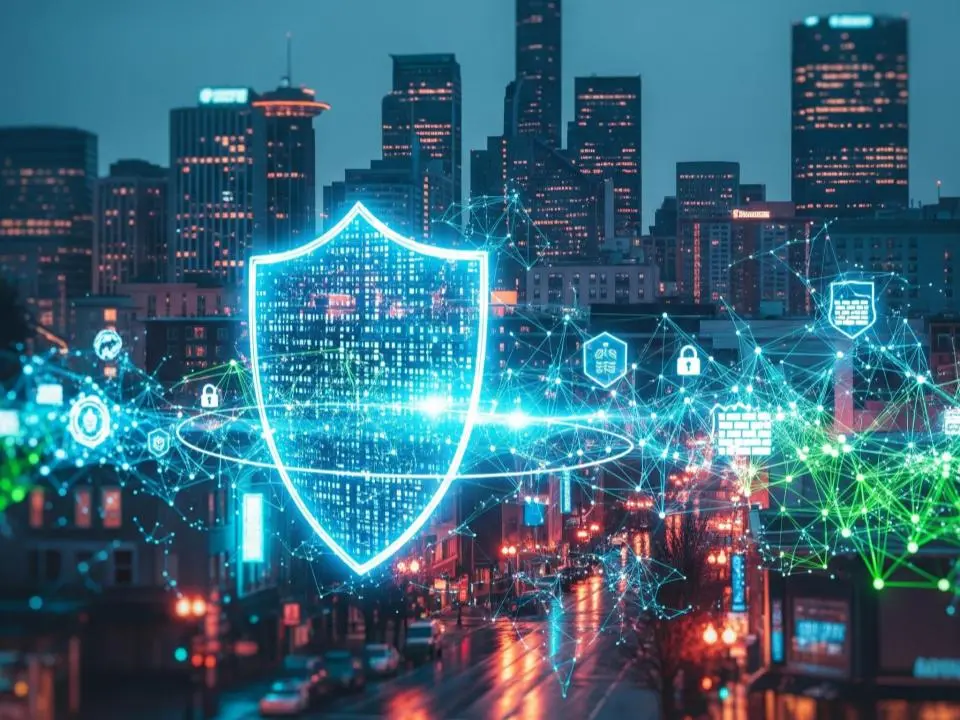 Everett Cybersecurity solutions with a holographic shield