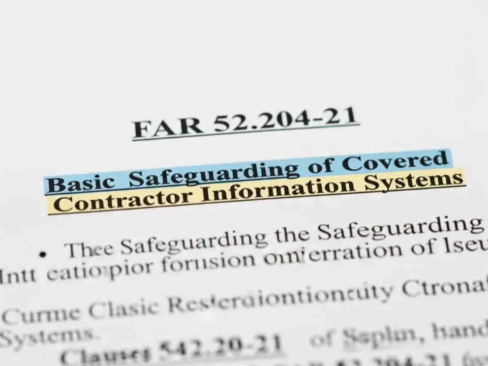 Federal Acquisition Regulation 52.204-21