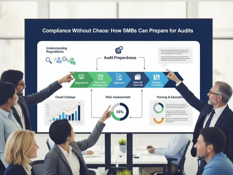 CaaS team working together for business success