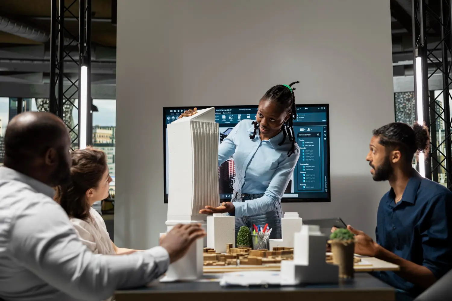 american contractor presenting Technology Project Management Montana